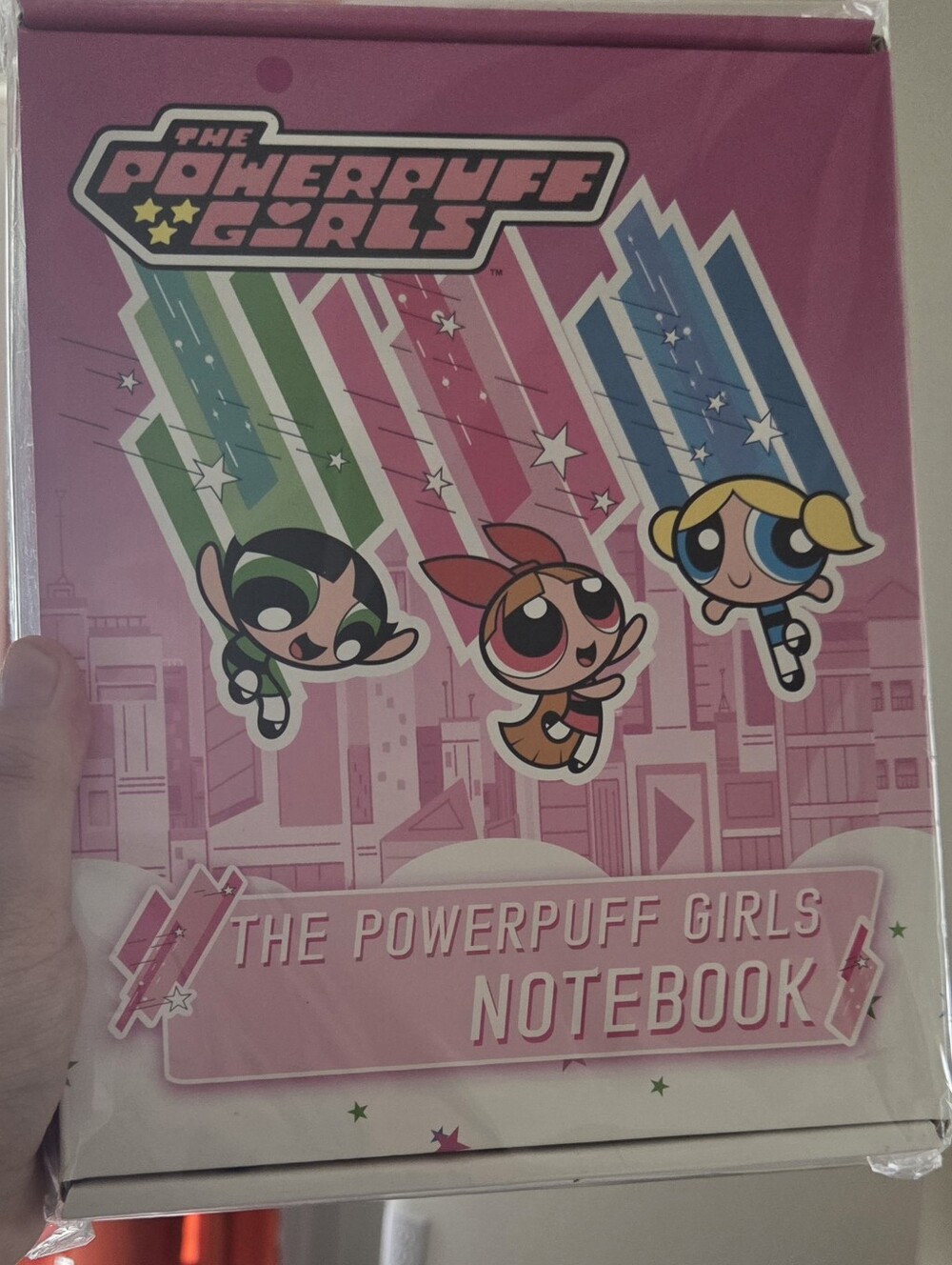 Brand New Sealed The Powerpuff Girls Hardcover Spiral Notebook Boxed Cute Cartoo